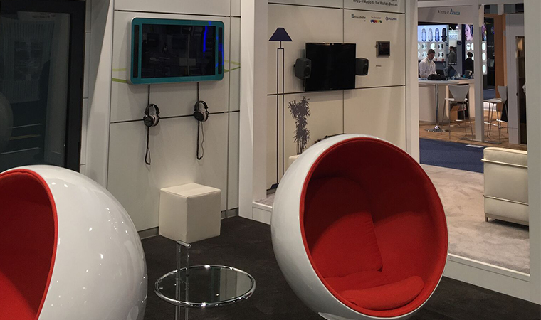 Audio technology- Fraunhofer at CES exhibition